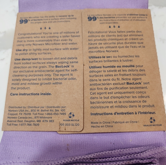 Norwex Window Cloth - Picture 2 of 2